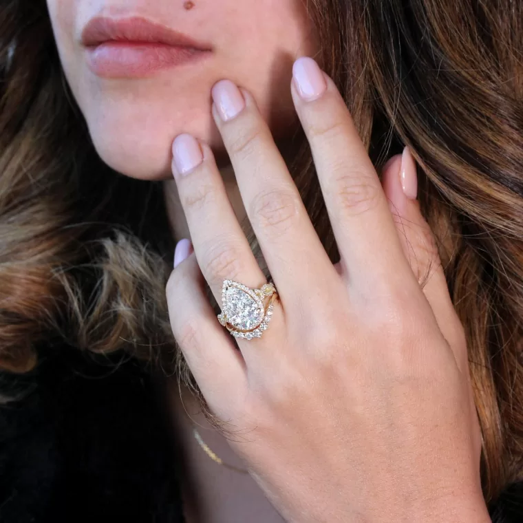 cornflower blue hpht diamond eternity ring price