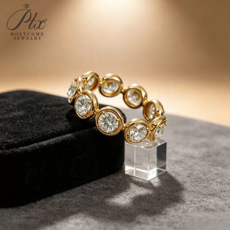 round lab diamond halo ring buy online