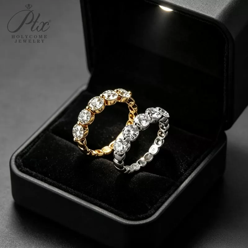 christmas gift moissanite engagement ring engagement ring