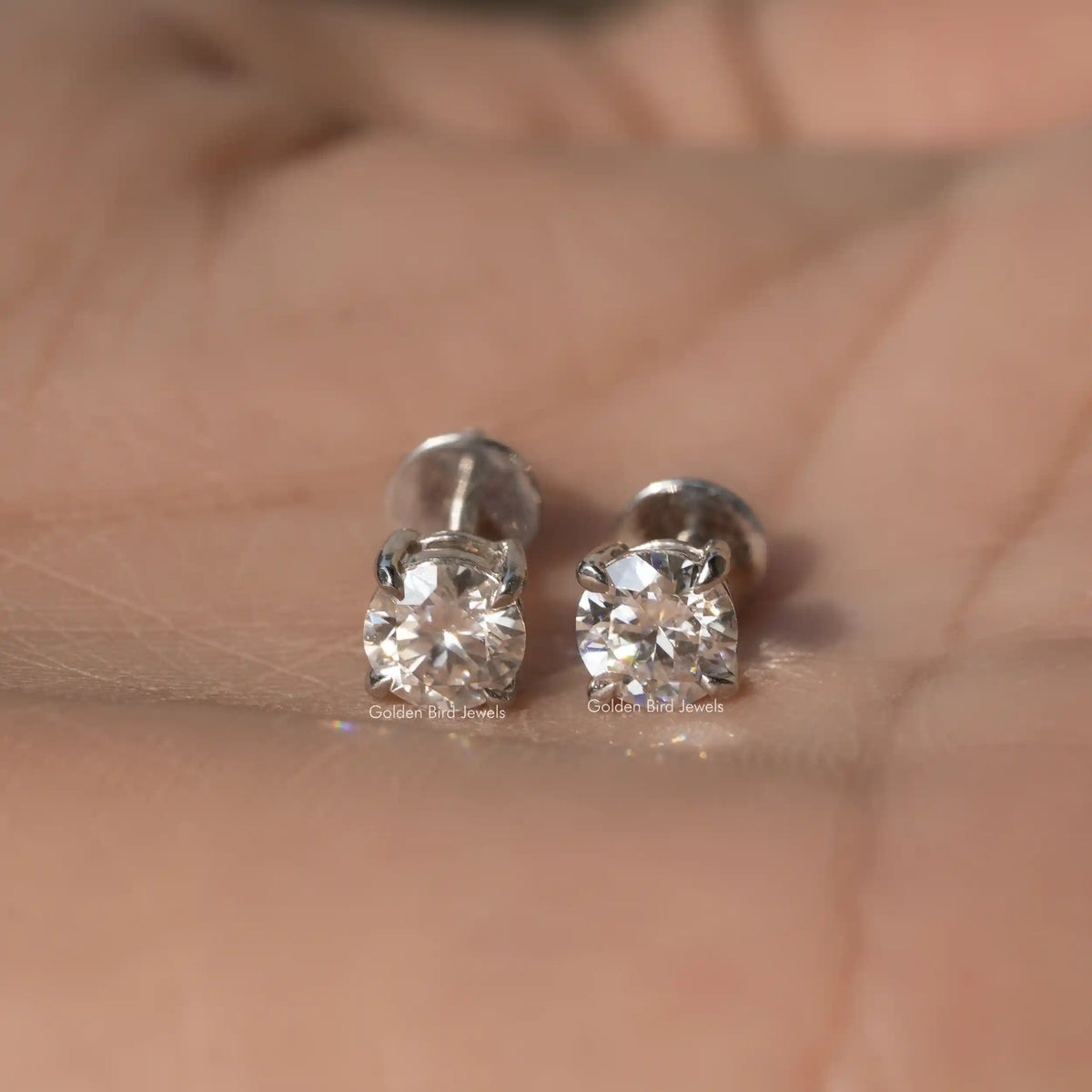on sale white gold hpht diamond three stone ring