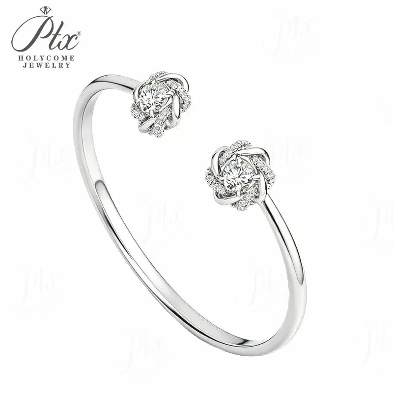 925 silver real diamond halo ring buy