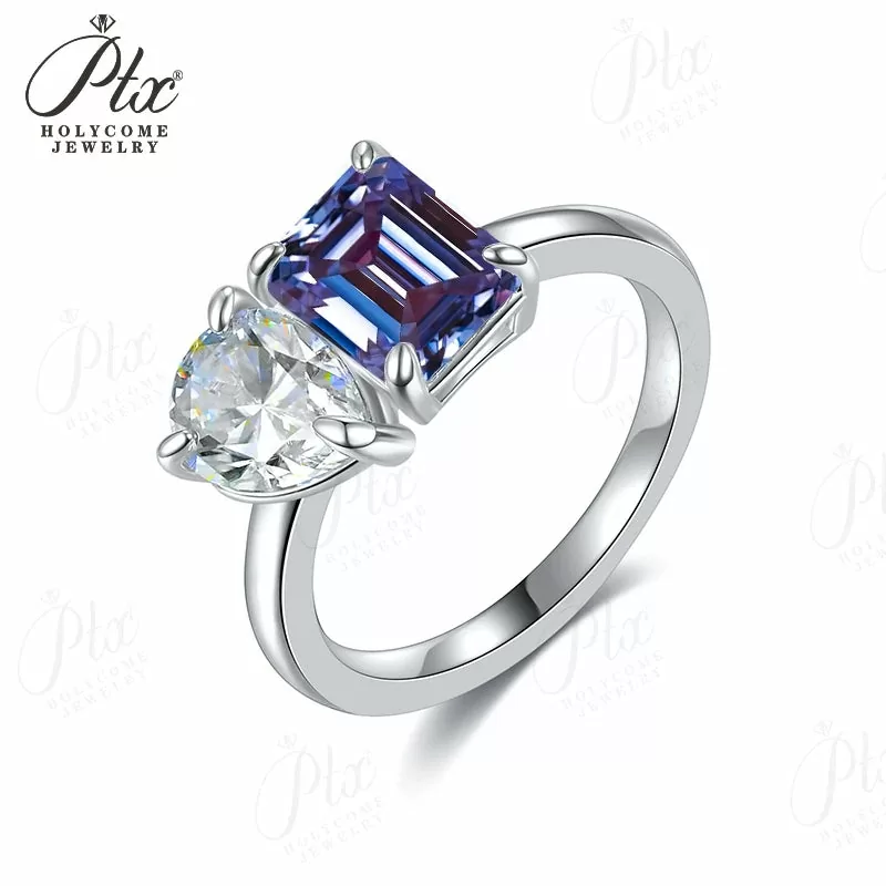 925 sterling silver moissanite diamond wedding ring buy cheap
