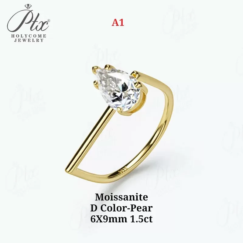 loose moissanite engagement ring columbus