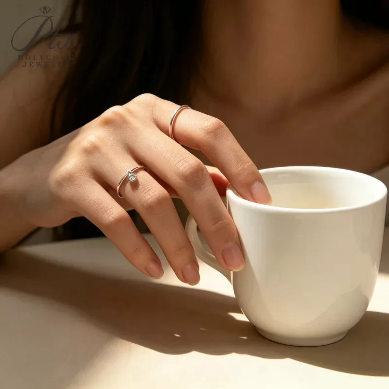 cornflower blue natural diamond promise ring price